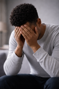 Psychologue anxiété Paris et téléconsultation | Dépression | Souffrance dépressive avec fatigue psychique et retrait